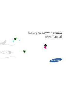 Samsung Galaxy Apollo manual. Smartphone Instructions.